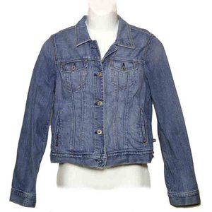 Ralph Lauren Polo Jeans Denim Trucker Jacket Blue Women's Size Large